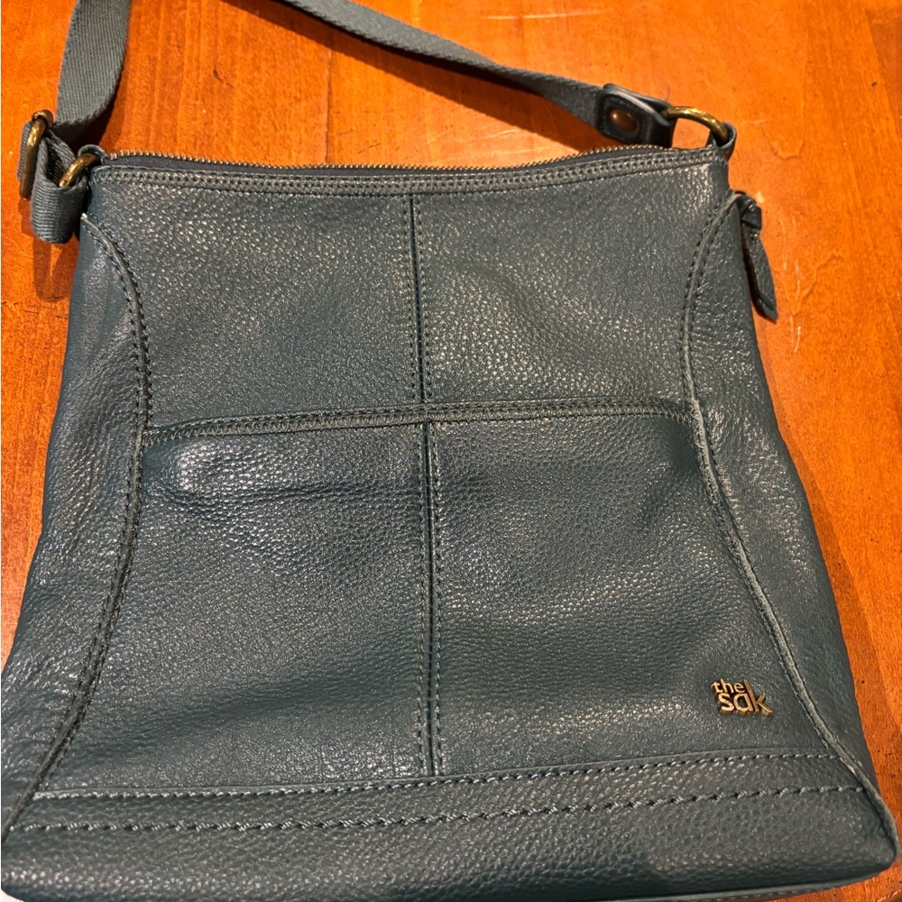 The Sak Teal Crossbody Bag - Picture 3 of 11